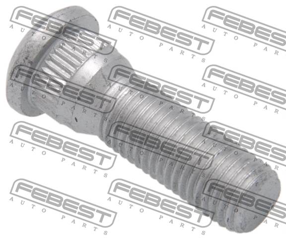Шпилька колесная М 12х1,5 45/28 d=14.3 Toyota Febest 0184001