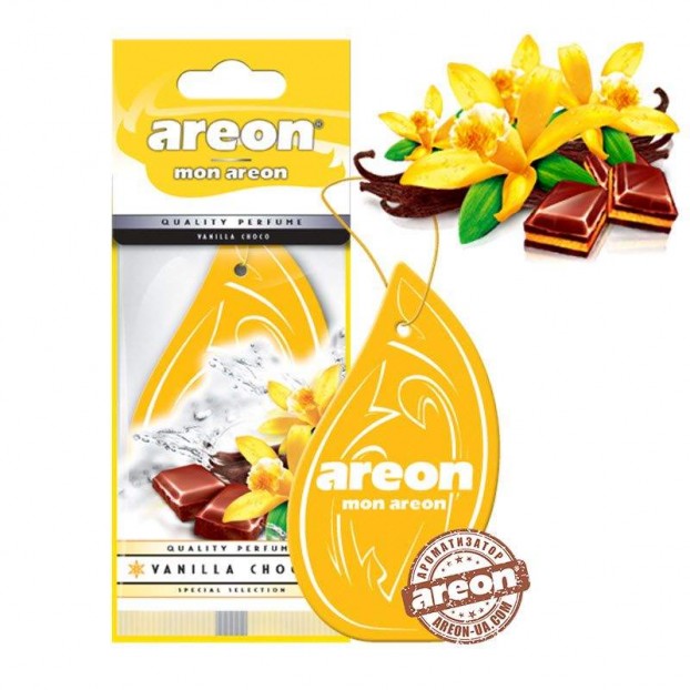 Ароматизатор картон AREON Mon Ваниль и шоколад 