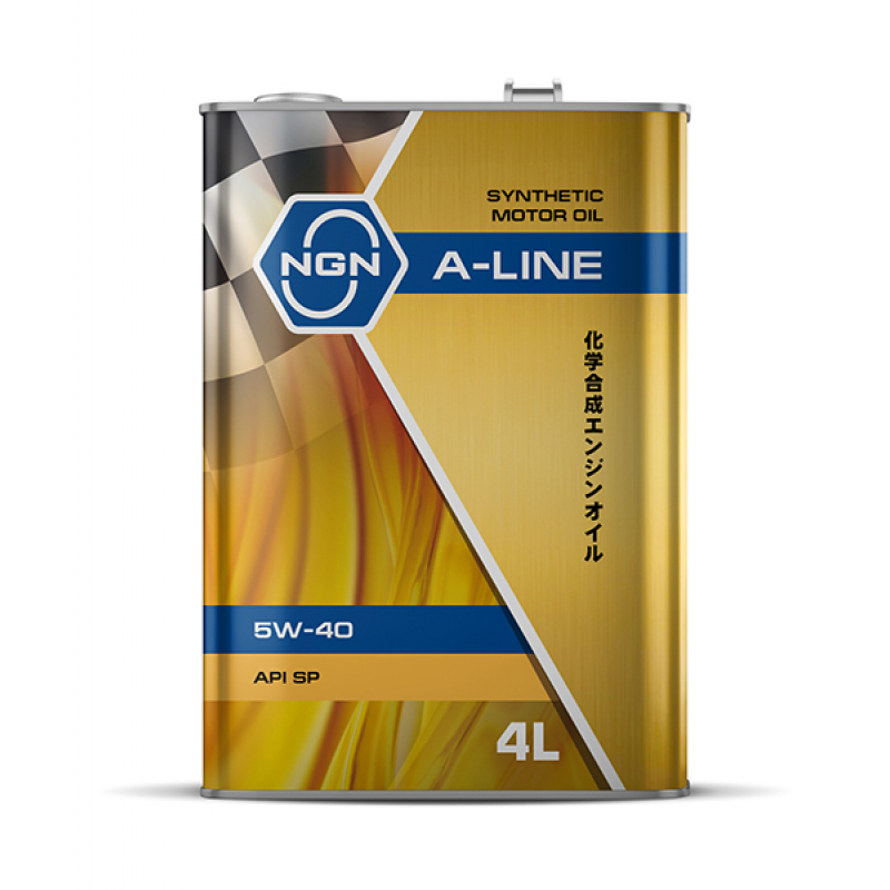 Масло мот. NGN A-Line 5W-40 SP, синт. 4л