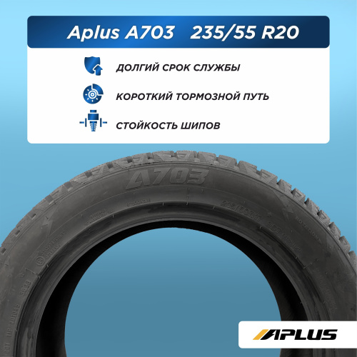 235/55 R20 Aplus A703 102 T шип