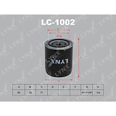 Фильтр масляный LC1002