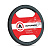 Оплетка AUTOPROFI плетеные вставки (черн.) AP-810 BK (M)