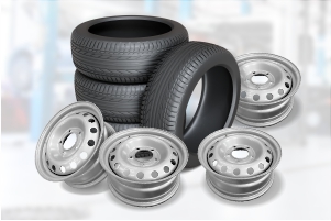 При покупке комплекта шин и/или дисков — скидка 25% на шиномонтаж