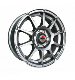 Yuki 116  6.5*15  5*100/114.3 ET40 73.1 Gunmetal (2GM1)