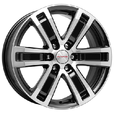 K&K KC457 (R-7-Рольф)  7.5*17 6*139.7 ET25 106.1 алмаз черный