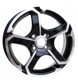 Yuki 534  6*14  5*100 ET35 73.1 Black  machine face(B4)