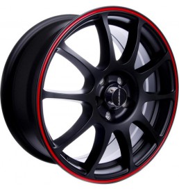 RENZO B357  6.5*15  5*100/114.3 ET42 67.1 MATT BLACK/RL