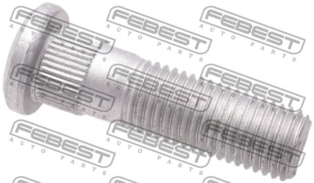 Шпилька колесная М 12х1,5 47/26 d=13.2 Febest  0584001