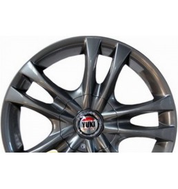 Yuki 508  7*16  8*100*114.3 ET40 73.1 Gunmetal (2GM1)