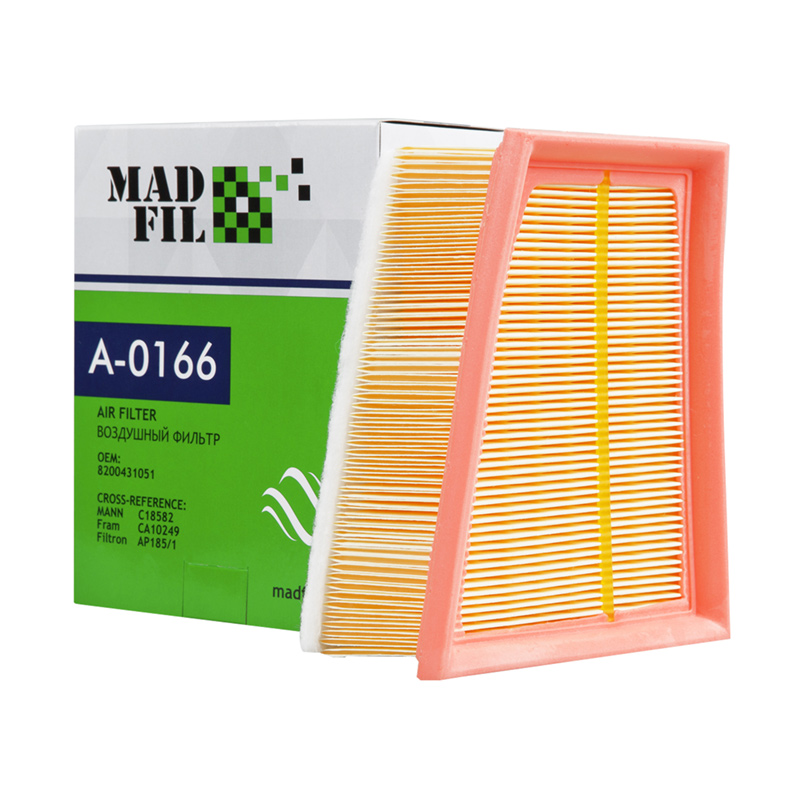 Фильтр воздушный Madfil A-0166 8200431051