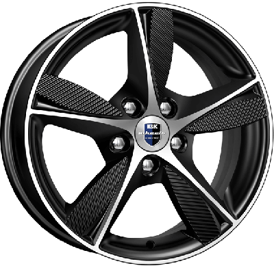 K&K Каланг 6.5*17 5*108 ET33 60.1 алмаз черный