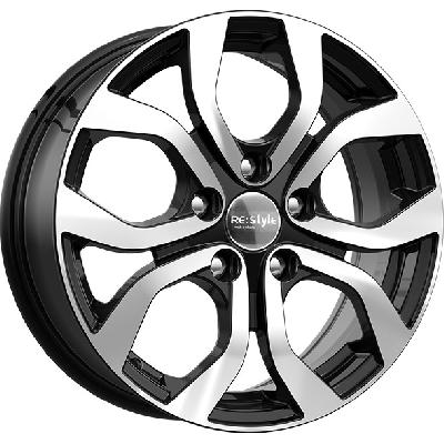 K&K Морейн 6.5*17 5*114.3 ET50 67.1 алмаз черный  