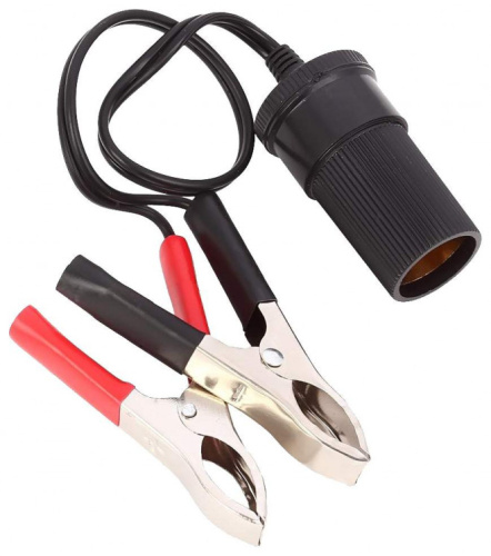 Штекер-переходник АКБ прикуриватель с крокодилами 1 м