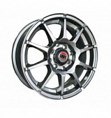 Yuki 116  6.5*15  5*100/114.3 ET40 73.1 Gunmetal (2GM1)