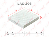 Фильтр салона LAC206