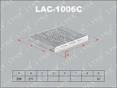 LAC-1006C Фильтр салона LYNXauto 