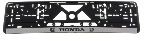 Рамка для номера с защелкой Honda