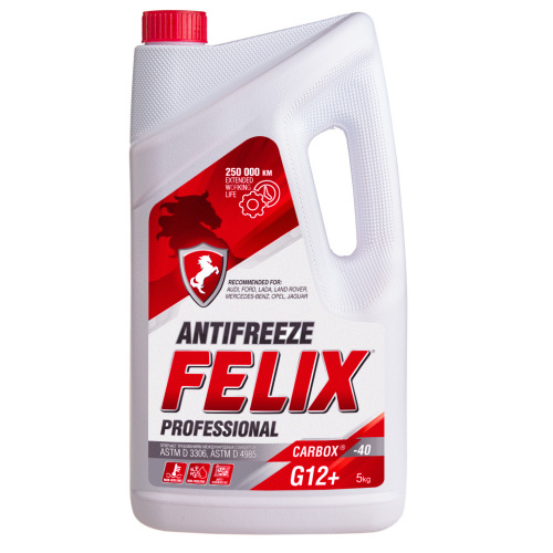 Антифриз Felix Carbox-40 G12 красный  5кг