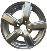 Yuki S889  6*15  5*114.3 ET45 67.1 Hyper silver