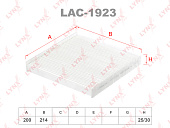 LAC-123 Фильтр салоный LYNXauto