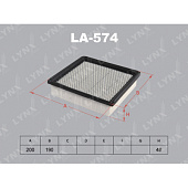 Фильтр воздушный LA574