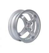 RENZO S301  5.5*13 4*98 ET35 58.6 Silver
