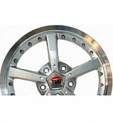 Yuki 510  7*15  5*114.3 ET35 73.1 Maching lip hyper silver (HS3)