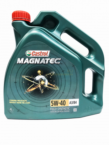 Маcло мот. Castrol Magnatec 5W40 A3/B4 синт., 4л