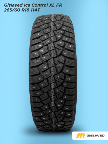 265/60 R18 Gislaved IceControl XL FR 114 T шип