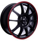 RENZO B357  6.5*15  5*100/114.3 ET42 67.1 MATT BLACK/RL