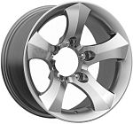 K&K Айсберг 8*16 5*139.7 ET10 110.1 дарк платинум