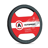 Оплетка AUTOPROFI плетеные вставки (черн.) AP-810 BK (M)