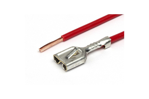 Клемма "мама" 6,3 мм с провод