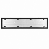 Рамка для номера металлическая черная