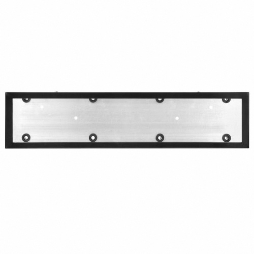 Рамка для номера металлическая черная