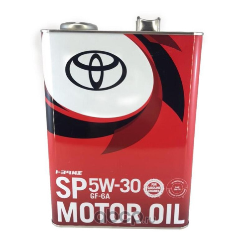 Масло мот. TOYOTA Motor OIL SP 5W30 4л