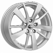 K&K KC876 (ZV 15_Fabia) 6*15 5*100 ET43 57.1 сильвер