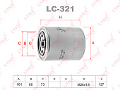 Фильтр масляный LC321