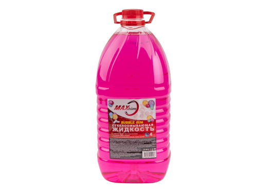 Жидкость стеклоомывателя летняя Green Star BubbleGum 4л