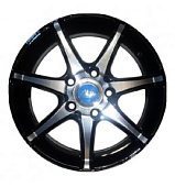 Akito S452  5.5*13  4*100/114.3 ET38 67.1 BLACK POLISH