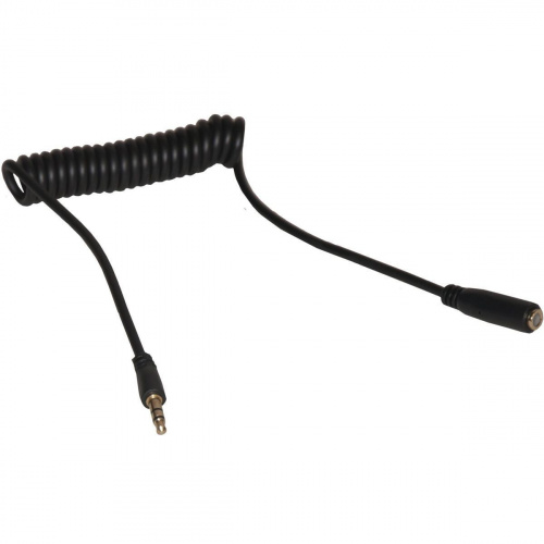 Аудиокабель AUX 3,5мм 100см черный Continent AUX-214 BK