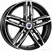 K&K Sayan 6*16 5*114.3 ET40 66.1 дарк платинум