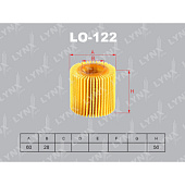 Фильтр масляный вставка LO122