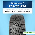 175/65 R14 Ikon Nordman 7 XL 86 T шип