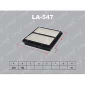 Фильтр воздушный LA547