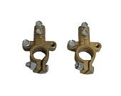 Клемма АКБ латунь "Титан" пара