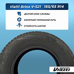 185/65 R14 VIATTI Brina V-521 86 T н/шип