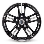 K&K KC615-10 Trinity 6*15 5*114.3 Et45 67.1 алмаз черный