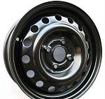 TREBL 6565 5.5*14 4*100 ET45 56.6 Black