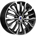 K&K KC756-03 Атакама 6.5*17 5*114.3 ET45 67.1 алмаз черный